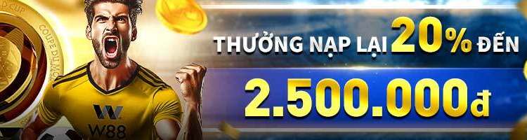 thưởng nạp lại 20%